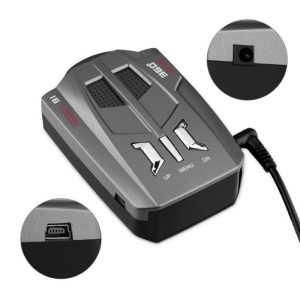 Radar detector profesional V9 - Tehnologie laser, notificări vocale, monitorizare vitezei