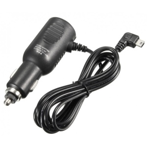 Univerzális autós szivargyújtó töltő Mini USB 5V 2A LED 3,4M kábelhosszal