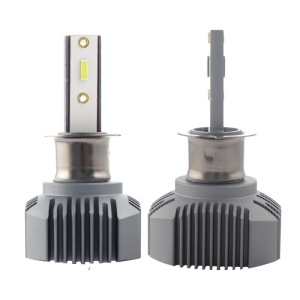2 db Auto Techstar® S1 LED-es készlet, H3, 40w, 4000 lumen, 6500K, AUTO, 12-24 volt, CSP, Canbus, alumínium radiátor