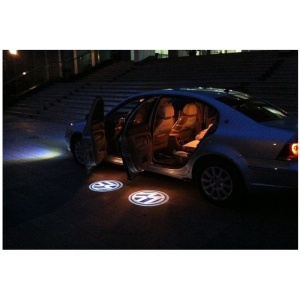 Accesoriu auto luminescent Volkswagen - Set complet 2 bucăți, tehnologie LED 6000K
