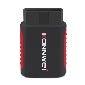 Autóvizsgáló és diagnosztikai eszköz, Konnwei Kdiag, OBD2, Bluetooth 5.0, 9–18 V, Android és iOS rendszerrel kompatibilis, fekete