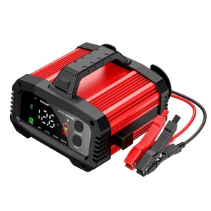 Design compact Redresor Incarcator Inteligent Baterii Auto Foxsur FPT-250