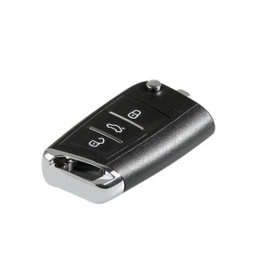 Cheie auto completa Techstar Volkswagen MQB Golf T-Roc Octavia vedere de sus