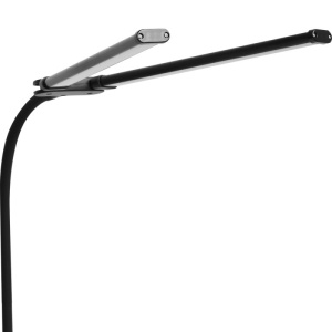 Lampa LED birou Techstar TDO001 cu clema prindere neagra