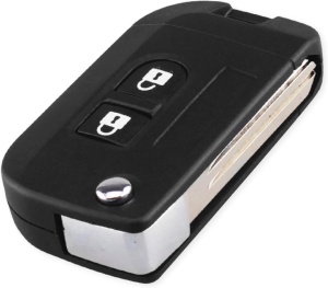 Nissan autós kulcstartó penge típusa, kompatibilis a Qashqai, Micra, Navara, Almera, Primera, Note, Juke, X-Trail, Pathfinder modellekkel