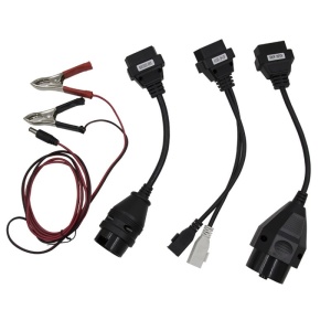 Set complet cabluri adaptor OBD2 compatibil mai multe marci auto