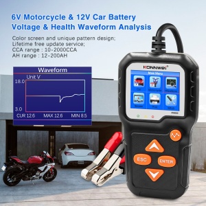 ecran color afisand rezultate detaliate de testare pe kw650