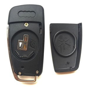 Carcasa cheie 3 butoane cu design rotunjit compatibila Audi TT, Q7