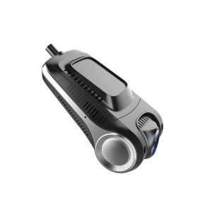 Techstar® autós videokamera, KL501, FullHD DVR, NT96658, éjszakai látással, Android és iOS WiFi alkalmazással, 170 fokos látószöggel