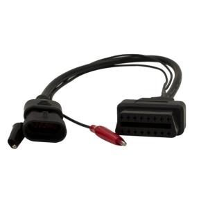Techstar® OBD2 automatikus hibakódolvasó adapterkábel, 3pin, Fiat / Alfa / Lancia típusokhoz