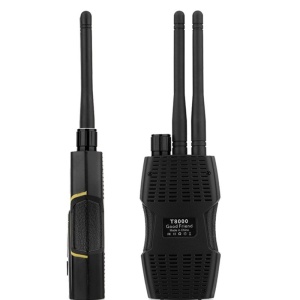 Detector aparate spionaj Techstar T8000 vedere spate cu antene