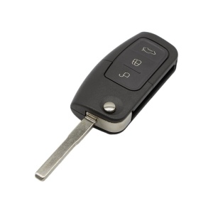 Techstar® teljes autó kulcs, 4D63, 433Mhz, 3 gomb, ablakzár, Ford Focus, Fiesta, Mondeo