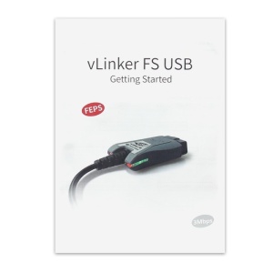 Pachet Vgate vLinker FS cu interfata diagnoza, cablu si manual Forscan