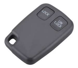Techstar 2 gombos autóskulcs tok Volvo S40, V40, S70, C70, V70, XC70, XC90, S60, S80, S90, V70, V90 kompatibilis modellekhez, 1996–2004