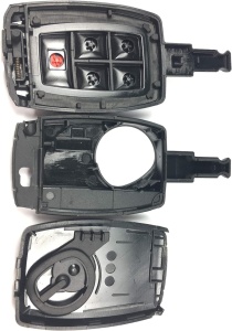 carcasa cheie volvo 5 butoane model card techstar