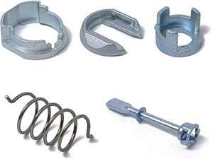 Techstar ajtóhenger agy javítókészlet, kompatibilis a Seat Ibiza, Cordoba, VW Polo, Caddy, Inca modellekkel, kód: 6K4837223A