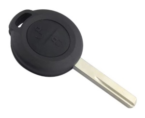 carcasa cheie mitsubishi 2 butoane cu design oval