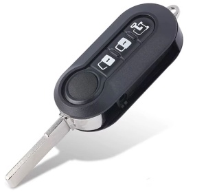 Techstar Car Key Shell 3 gombbal, kompatibilis a következőkkel: Fiat Van, Fiat Ducato, Fiat 500, Citroen Jumper, Peugeot Boxer, Dodge Ram, Blade SIP22