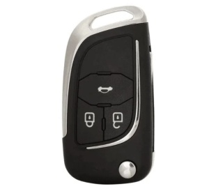 carcasa cheie techstar opel chevrolet astra cruze corsa cu margine cromata si 3 butoane