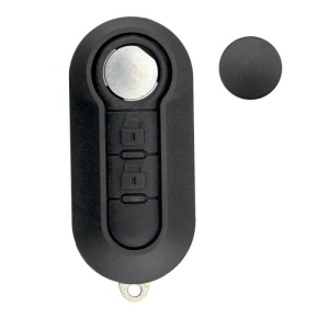 Carcasa cheie auto Fiat 2 butoane cu buton lateral si lama detasabila
