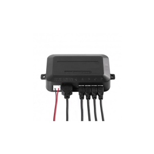Techstar parkolóérzékelő készlet, parktronic érzékelő, kijelző, radar, monitor, 4 érzékelővel, fehér - Img 2