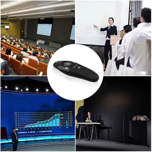 Techstar Vezeték nélküli Távirányító, Prezentációhoz, Lézeres mutatóval, Diavetítő gombokkal, USB - Img 7