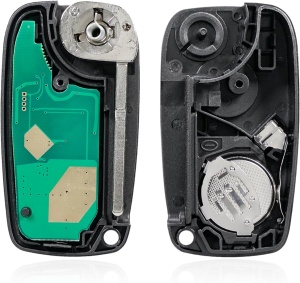 cheie cu lama si cip pcf7946 compatibila peugeot bipper fiat doblo