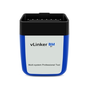 Adaptor OBD2 Vgate vLinker BM conectat la telefon mobil