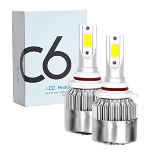 2 db Auto Techstar® C6 LED-es készlet, 9006, 36w, 3800 lumen, 6500K, AUTO, 12-24 volt, COB
