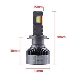 Set 2 becuri LED auto Techstar P18 H7 300W