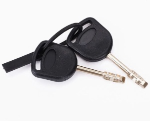 Set 2 chei pentru cilindri incuietoare Ford Transit MK5, cap negru
