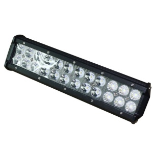Auto Offroad Techstar® LED kivetítő rúd PNG2, 72W, 12V-24V, 6000 K, 5280 Lumen, IP 67, 36 cm, 60°-os Flood Beam CREE XBD LED-ekkel, fekete