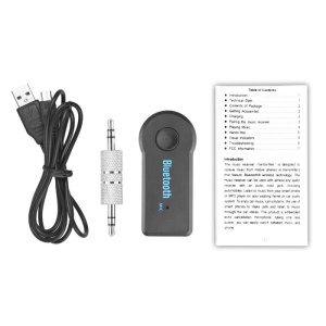 Bluetooth audió vevő mini adapter BT Jack 3,5 mm, sztereó kihangosító automatikus - Img 5