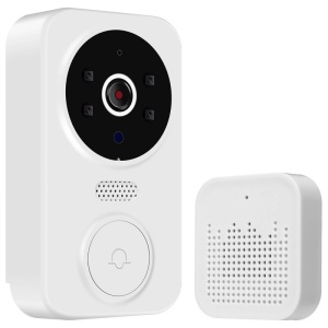 sonerie techstar m8 alb cu suport montaj si camera wifi