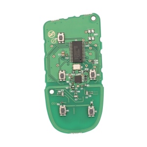 Placa electronica cheie auto Techstar Jeep Chrysler Dodge 4+1 butoane vedere laterala