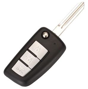 Komplett autókulcs Techstar távirányítóval kompatibilis Nissan Qashqai J11, Pulsar C13, Juke F15, X-Trail T32, Micra, 3 gomb, 433 MHz, 4A PCF7952E, CWTWWB1G767 - Img 2