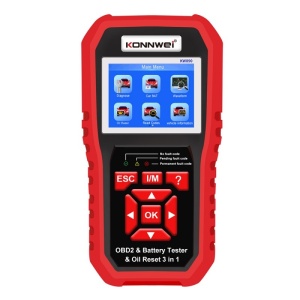 Dispozitiv diagnostic auto KONNWEI KW890 ecran 2.8 inch meniu functii