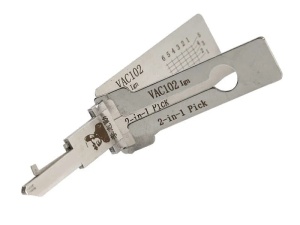 Decodor Lishi VAC102 v3 detaliu mecanism intern, pentru usi si portbagaj