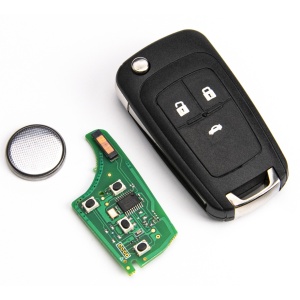 carcasa cheie programabila complet compatibila chevrolet opel 4 plus 1 butoane smart key
