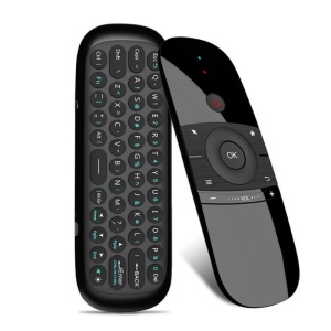 Távirányító 4 az 1-ben Airmouse Techstar® W1, vezeték nélküli, távirányító, billentyűzet, vezérlő, egér. Ideális SmartTV-hez, PC-hez, TV Boxhoz
