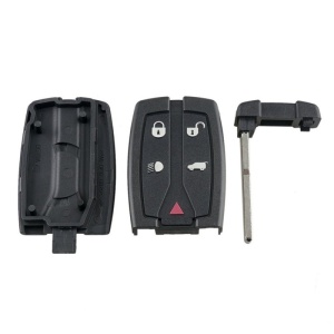 Carcasa cheie auto Techstar Land Rover Freelander 5 butoane cu lama metalica inclusa