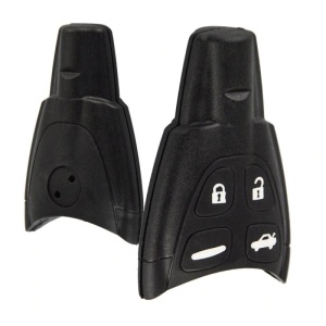 Carcasa cheie Techstar SAAB 93 95 9-3 9-5, 4 butoane, laterala inclinata