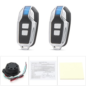 Set alarma antifurt Techstar 12V cu telecomenzi sirena cablaj si accesorii