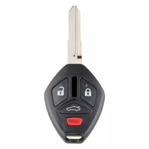 lama cheie auto compatibila cu carcasa techstar mitsubishi 4 butoane, model pliabil