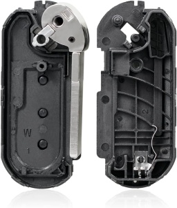 carcasa cheie briceag 3 butoane techstar compatibila fiat panda opel combo