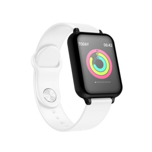 Techstar B57 Smartwatch Karóra, IP65 vízálló, Unisex Fitness Tracker, Pulse Monitoring, Bluetooth, Fehér - Img 6