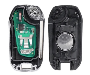 Cheie auto Techstar cu carcasa si cip ID46 compatibila Peugeot Citroen 433MHz