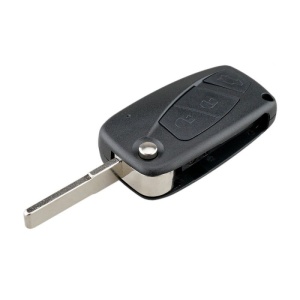 Cheie auto Fiat cu carcasa 3 butoane si lama metalica pliabila