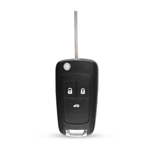 Cheie pliabila Opel cu placa electronica si carcasa, 3 butoane