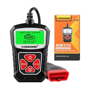 Husa protectie neagra pentru tester KONNWEI KW310